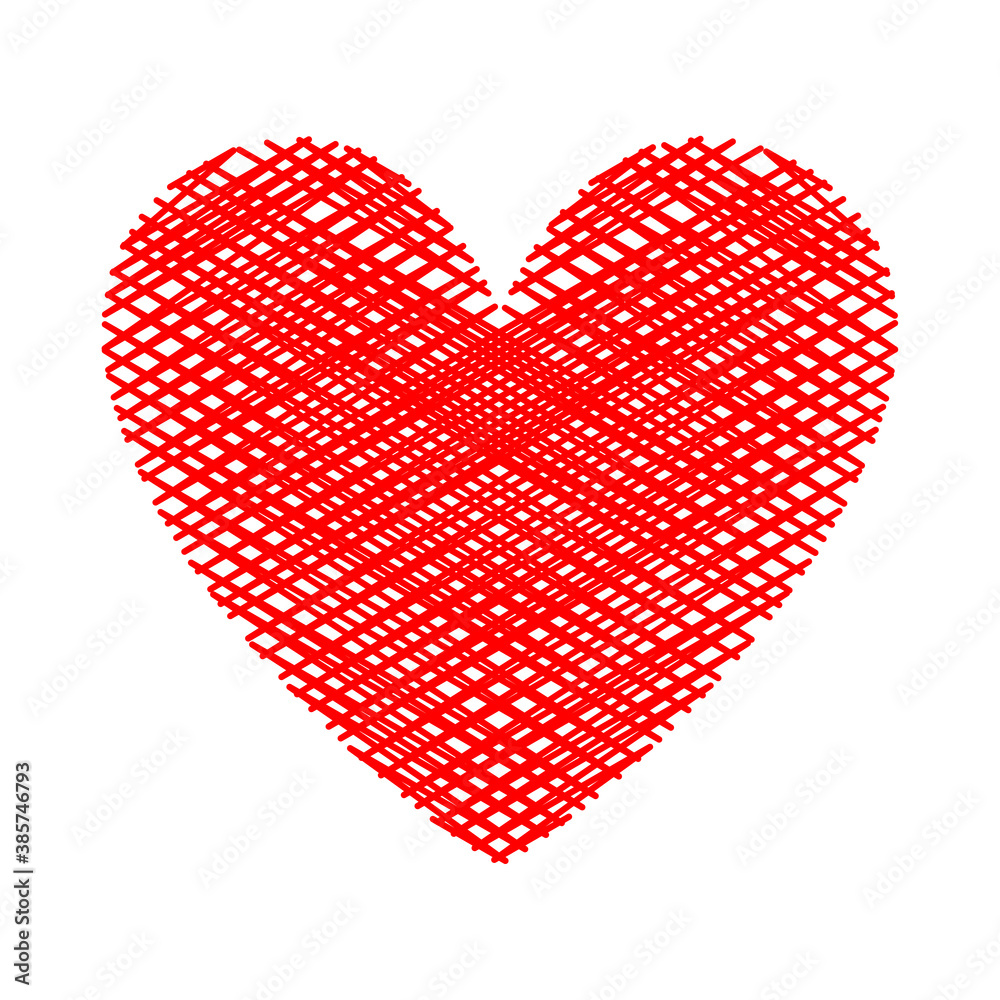 Red heart vector. Hand drawn love icon isolated. Heart icon hand drawn vector for love logo, heart symbol, doodle icon, greeting card and Valentine's day. Painted grunge vector shape Red heart vector. Hand drawn love icon isolated. Heart icon hand drawn vector for love logo, heart symbol, doodle icon, greeting card and Valentine's day. Painted grunge vector shape