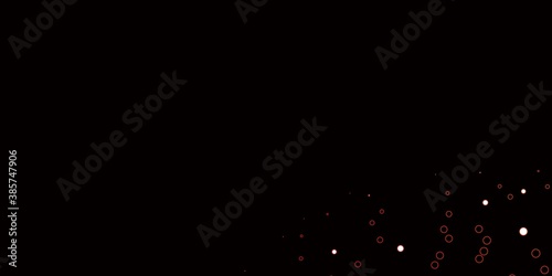 Dark Red vector layout with circle shapes.