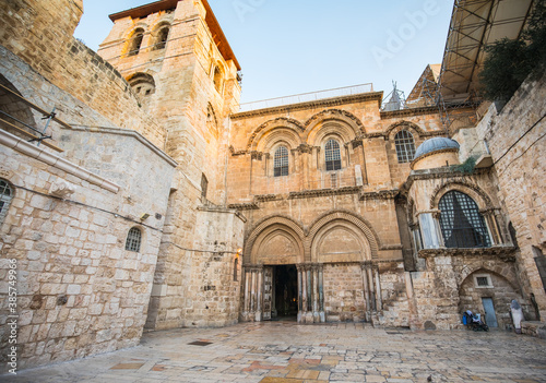 The Basilica of the Holy Sepulcher in Jerusalem, Israel
