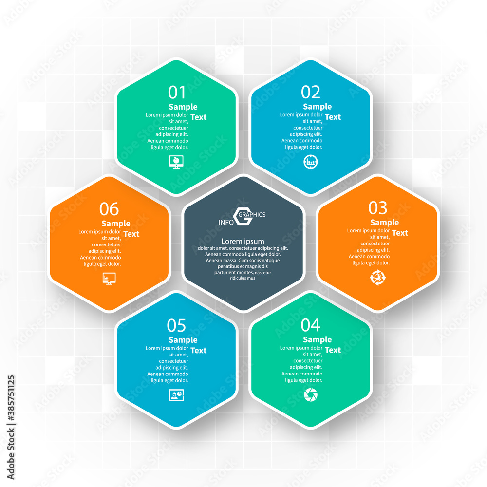 Abstract 3D Paper Infographics. Business template .Vector illustration Abstract 3D Paper Infographics. Business template .Vector illustration
