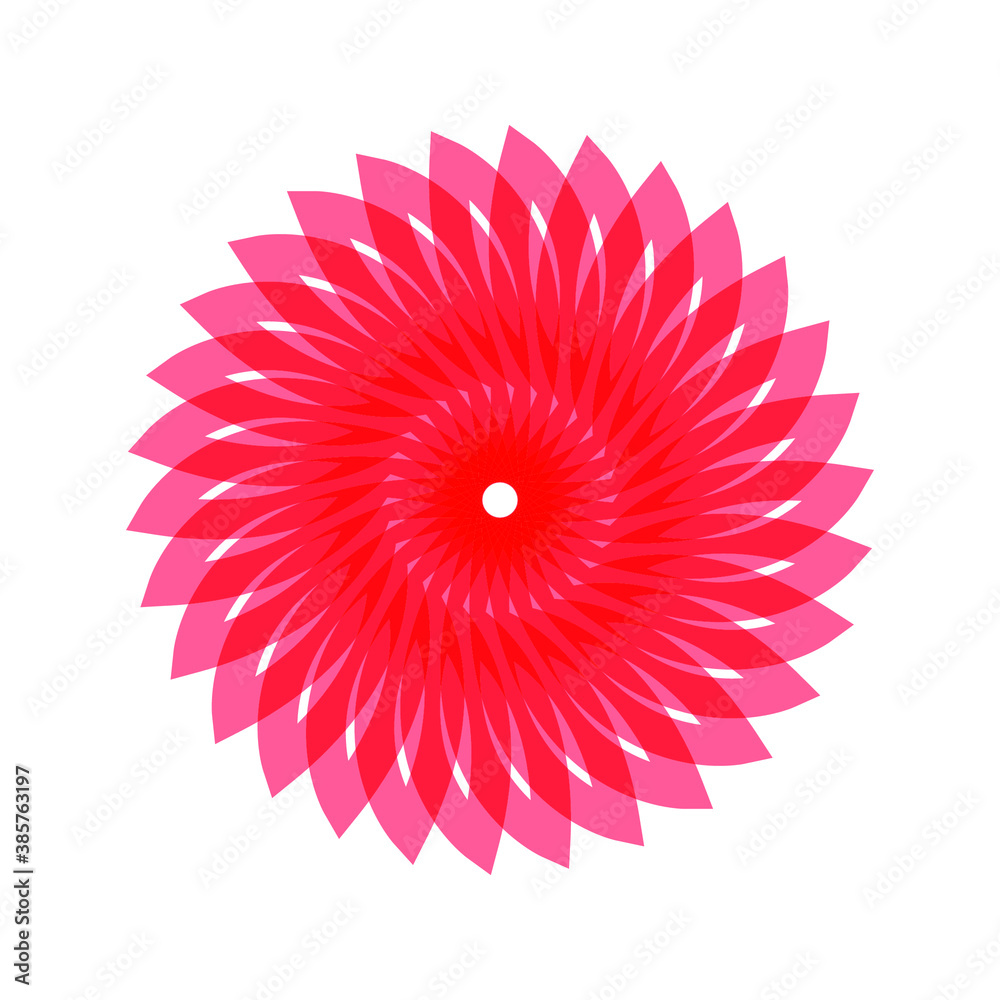 Flower icon trendy design template on white background Flower icon trendy design template on white background