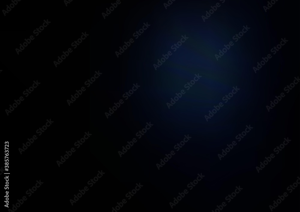 Dark BLUE vector blurred background.