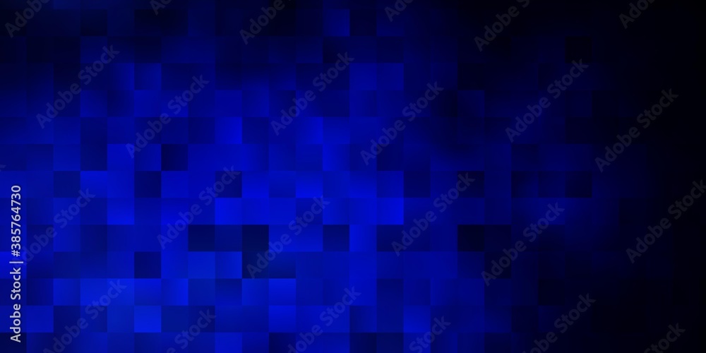 Dark BLUE vector template with rectangles. Dark BLUE vector template with rectangles.