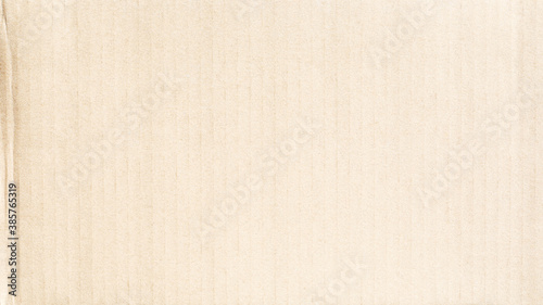 Brown carton box with line background texture 