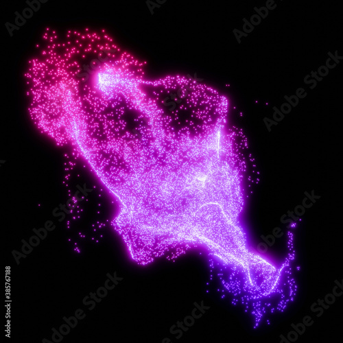 Abstract purple , pink , re...