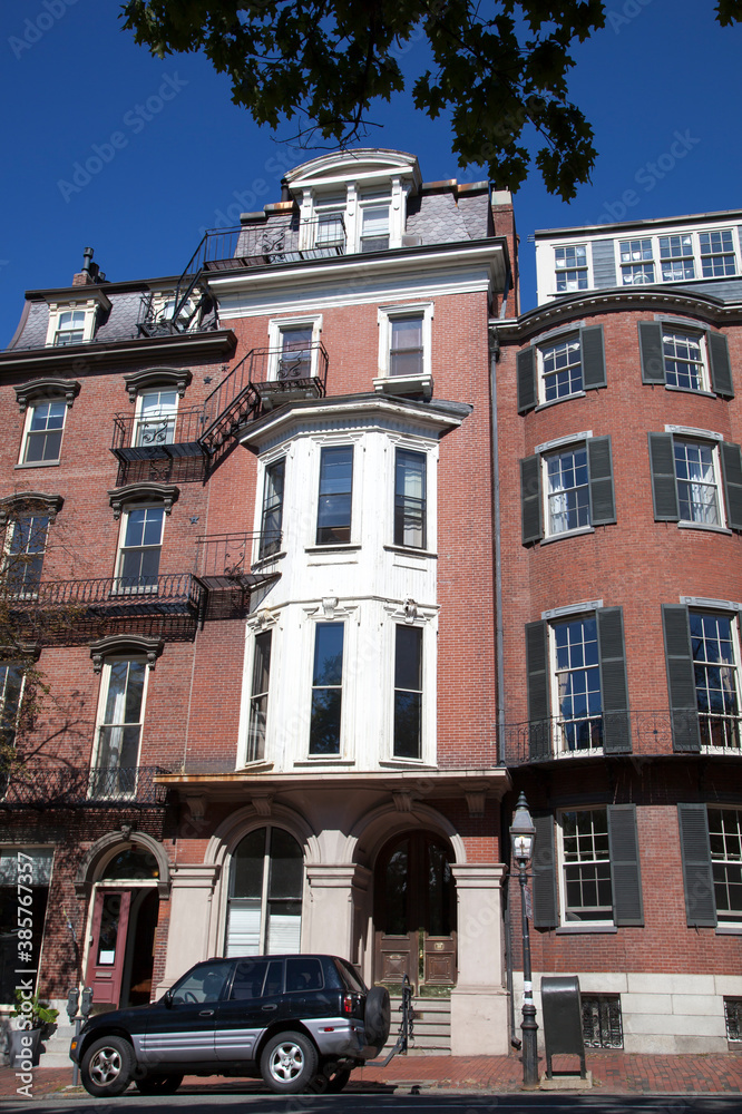 Fototapeta premium Boston Old Town Historic Architecture