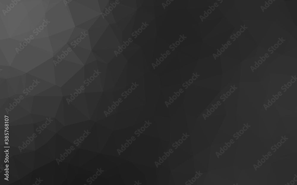 Dark Silver, Gray vector low poly layout. Dark Silver, Gray vector low poly layout.