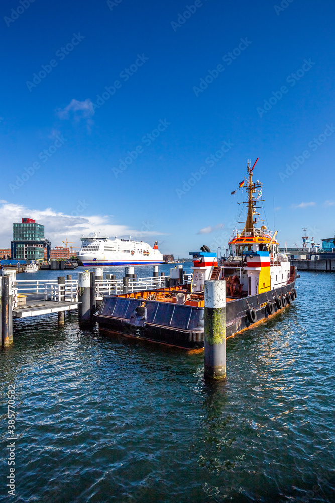 Hafen von Kiel, Schleswig Holstein, Deutschland 