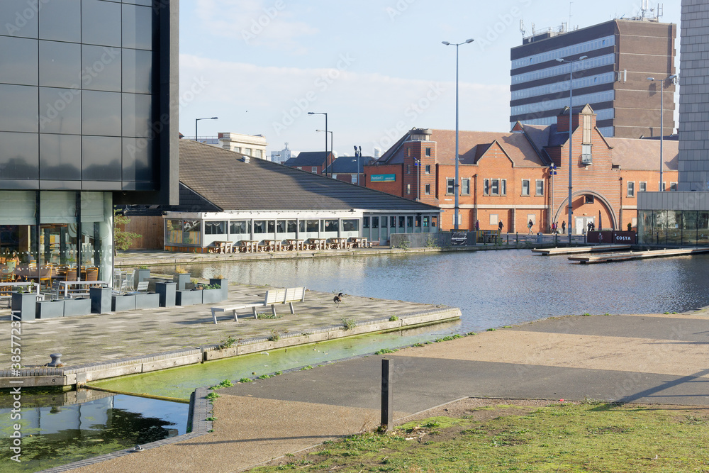 View of the Walsall Canal, Walsall