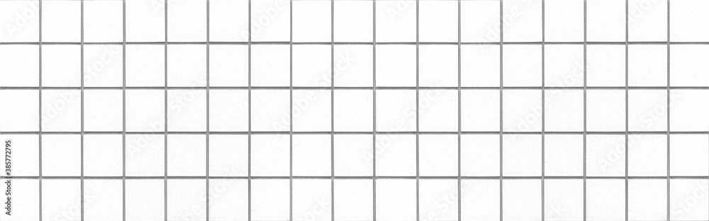 Panorama of white stone block wall seamless background and pattern texture Panorama of white stone block wall seamless background and pattern texture