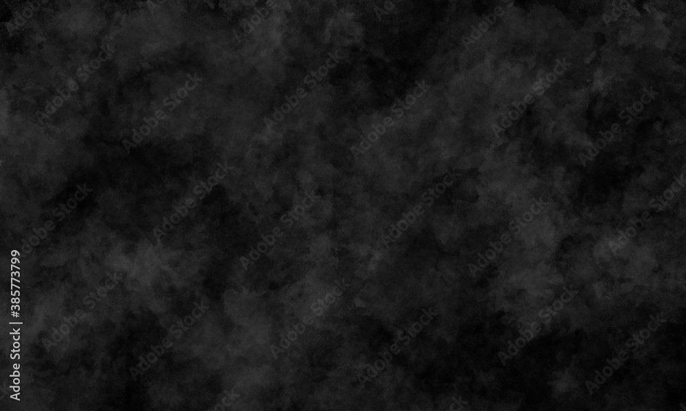 abstract grunge simple monochrome black background for banners and web, brochures, flyers. Watercolor effect