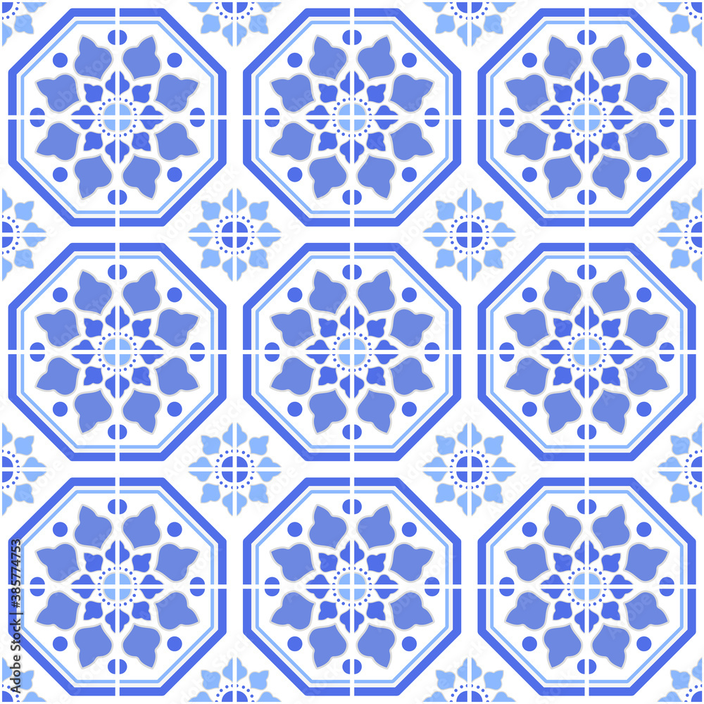 decorative tiles pattern