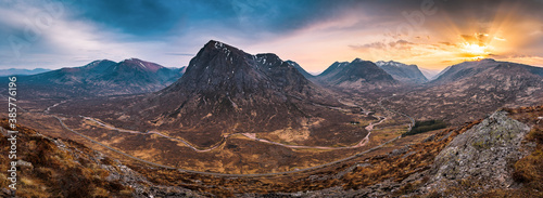 Panoramic view - Scottish Highlands
