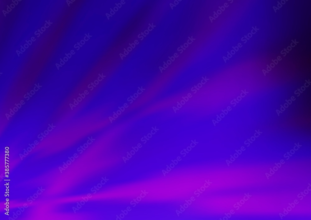 Fototapeta premium Light Purple vector abstract blurred background.