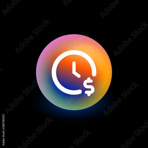 Time is Money - App Button