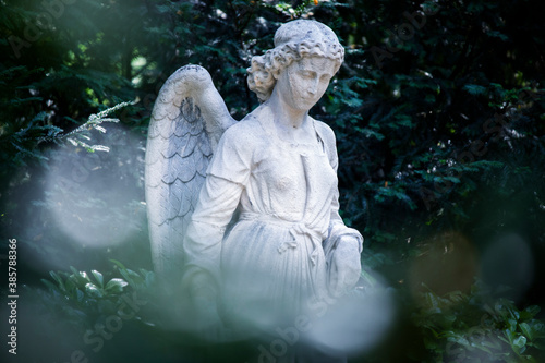 verfallener Engel auf dem Melaten Friedhof K  ln