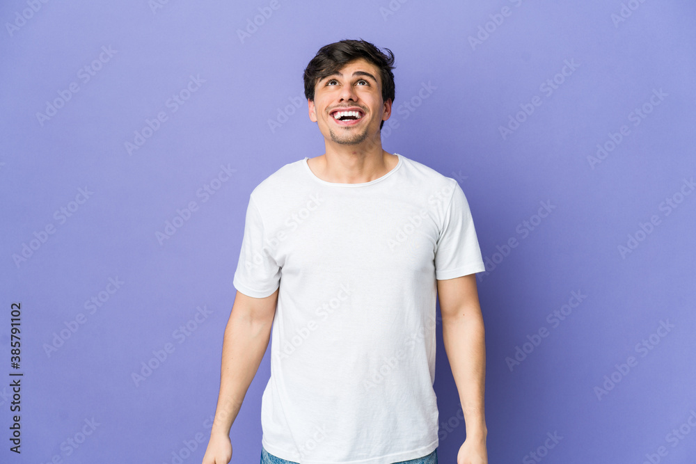 Young cool man shouting very angry, rage concept, frustrated. Young cool man shouting very angry, rage concept, frustrated.