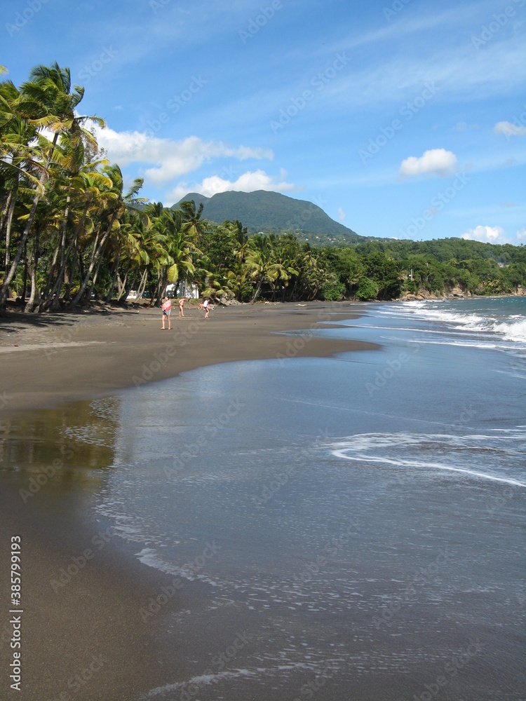 Plage de GrandeAnse, TroisRivières, Guadeloupe Stock Photo Adobe Stock
