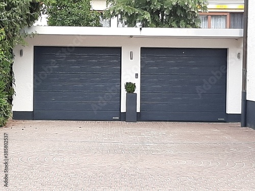 modern and decorative garage door