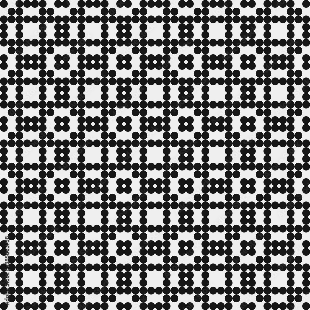 Abstract Cross Pattern Dots Logo generative computational art illustration Abstract Cross Pattern Dots Logo generative computational art illustration