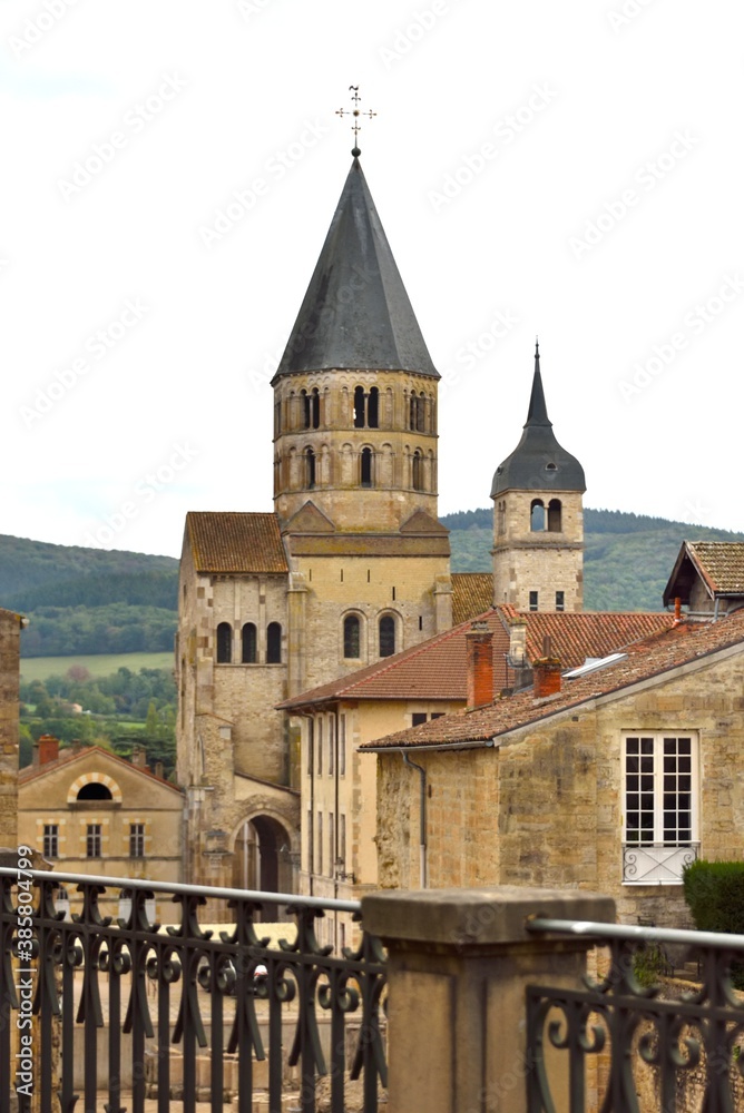 Obraz premium Abbaye de Cluny (Saône-et-Loire)