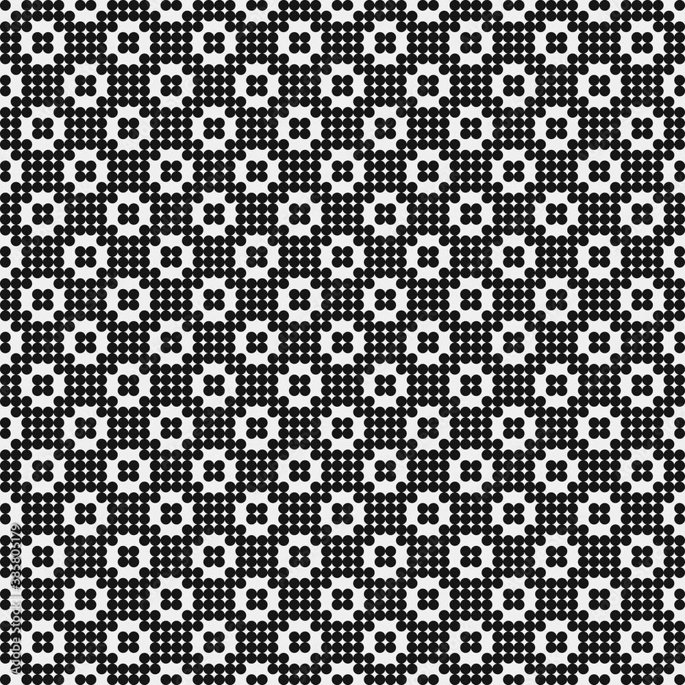 Abstract Cross Pattern Dots Logo generative computational art illustration Abstract Cross Pattern Dots Logo generative computational art illustration