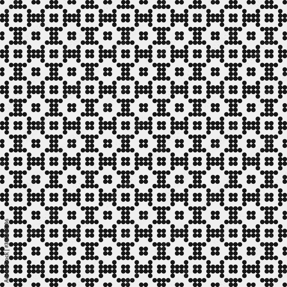 Abstract Cross Pattern Dots Logo generative computational art illustration Abstract Cross Pattern Dots Logo generative computational art illustration