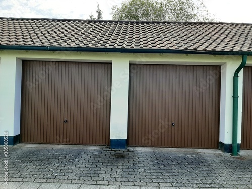 modern and decorative garage door