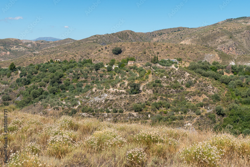 mountainous area in Montenegro south of Granada mountainous area in Montenegro south of Granada
