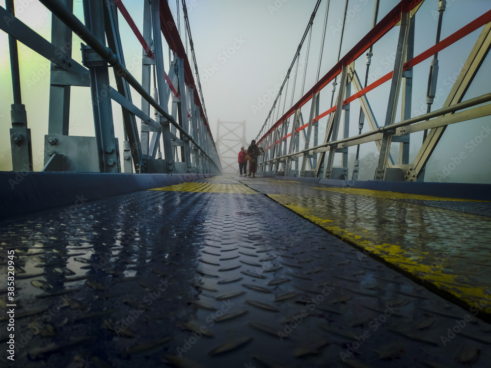 Obraz premium bridge over the river