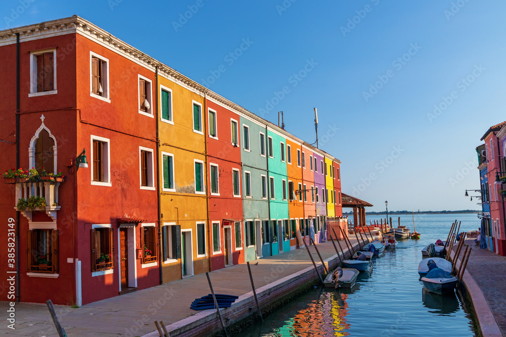 BURANO - Italien - Venedig - bunt - Dorf 