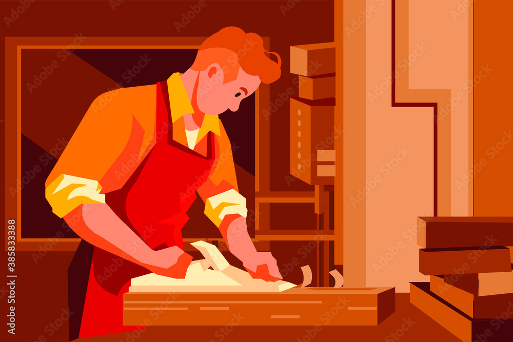 Various Occupations Vector Illustration concept. Can use for web banner, infographics, hero images. Flat illustration isolated on white background. Various Occupations Vector Illustration concept. Can use for web banner, infographics, hero images. Flat illustration isolated on white background.