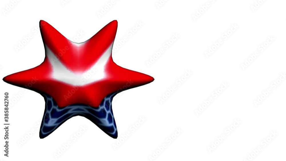 a star with a pattern moving along it. on white background a star with a pattern moving along it. on white background