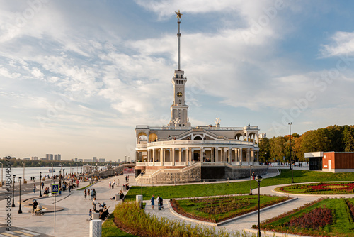 Photography North River terminal or Rechnoy Vokzal in Moscow