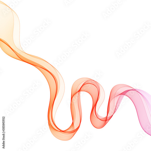 Abstract illustration. vector background. Color wave. eps 10