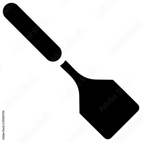 
A cooking utensil to work in kitchen called spatula
