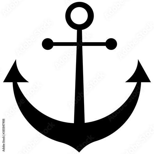
Icon of a boat equipment depicting anchor
