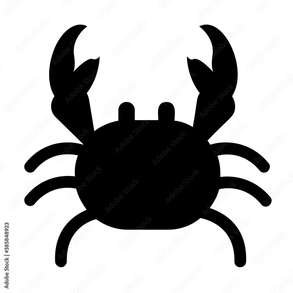 Ocean crab having six legs depicting seafood
Ocean crab having six legs depicting seafood