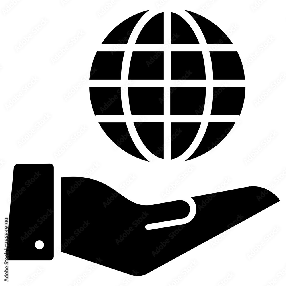 Globe of earth on human hand presenting global safety concept
Globe of earth on human hand presenting global safety concept