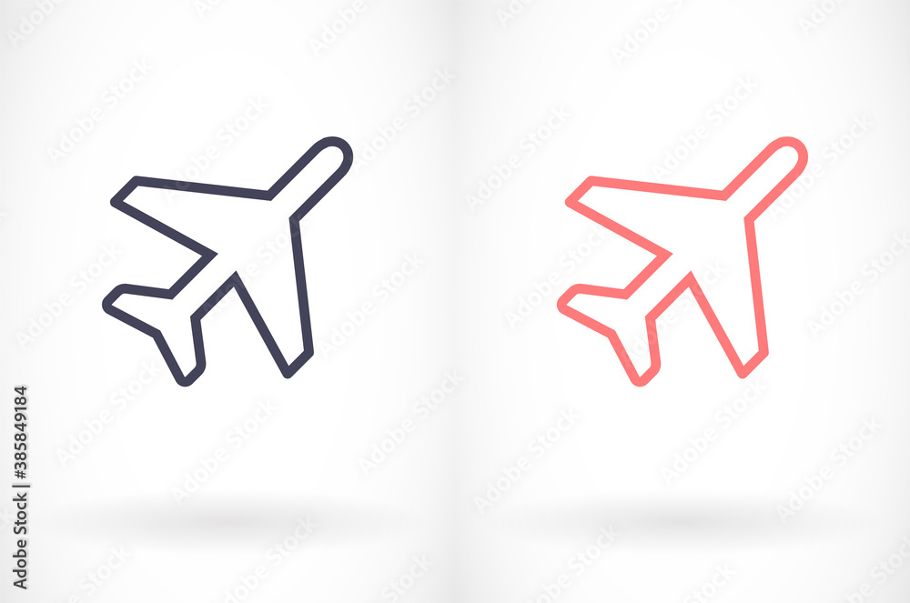 airplane 10 eps bond icon design vector graphics airplane 10 eps bond icon design vector graphics