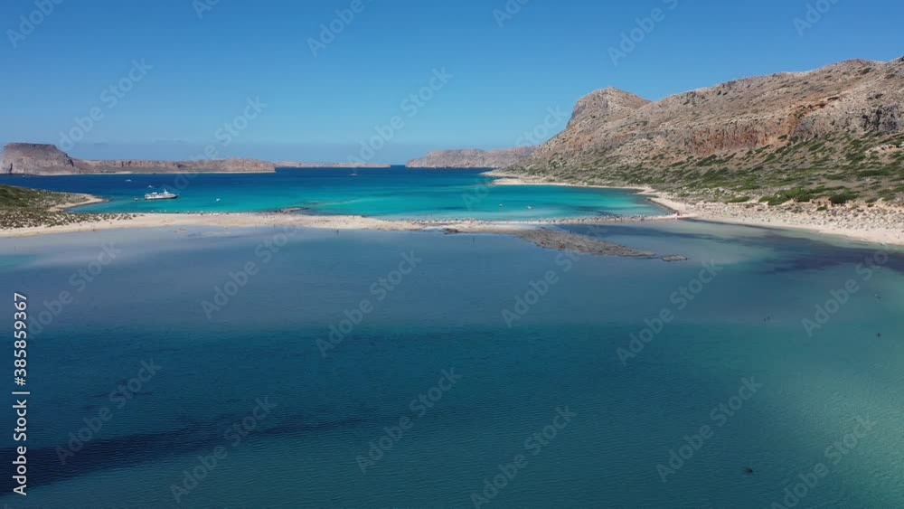 Balos Lagoon auf Kreta aus der Luft | Balos Lagoon mit der Drohne gefilmt Balos Lagoon auf Kreta aus der Luft | Balos Lagoon mit der Drohne gefilmt