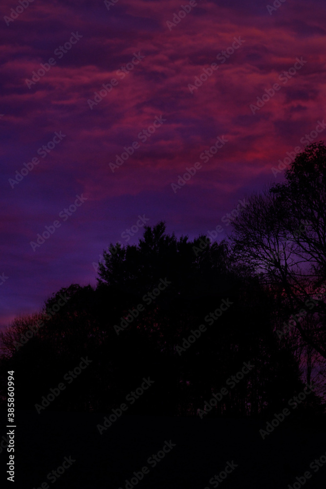 Fototapeta premium time lapse sunset