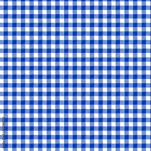 blue and white tablecloth