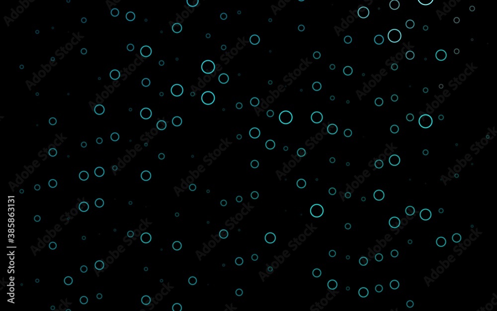 Light BLUE vector texture with disks. Light BLUE vector texture with disks.