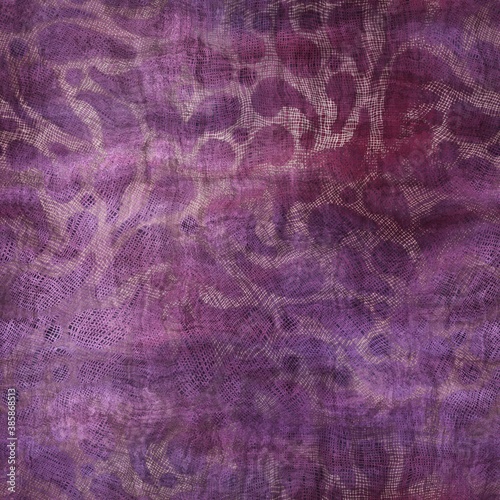 Luxury purple and tan damask seamless pattern Fototapet