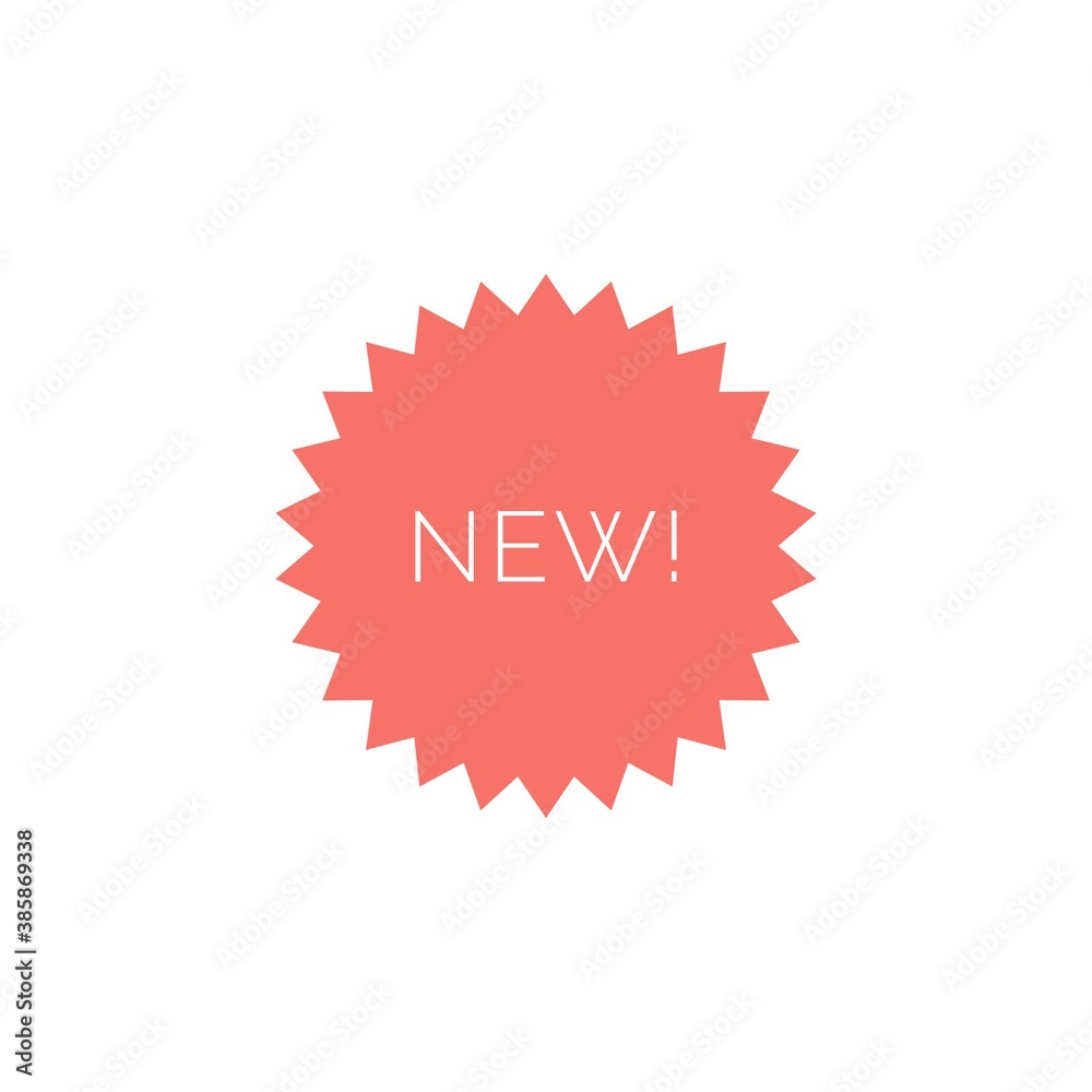 ''New!'' Word Illustration Lettering ''New!'' Word Illustration Lettering