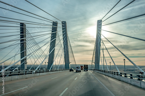 Tappan Zee Bridge across Hudson River © digidreamgrafix