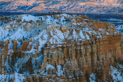 Winter in Bryce Canyon National Park, utah