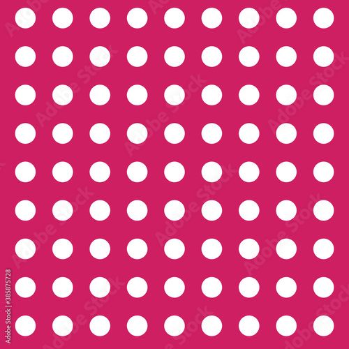 Polka dot background colored, simple design white background EPS Vector