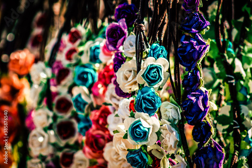 Closeup of decorative item sold in a souvenir shop for tourist in the downtown
 photo